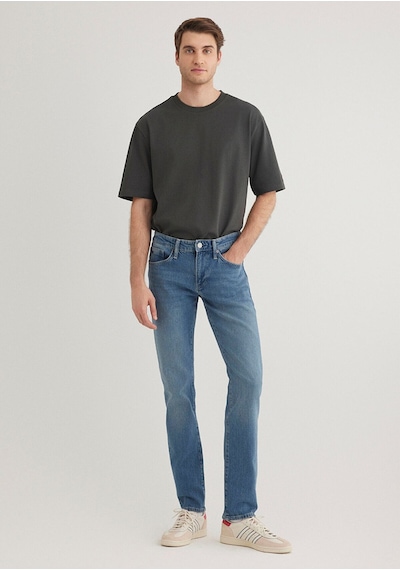 Mavi Erkek Jake Mid Shaded Classic Denim 0042289276 Mavi