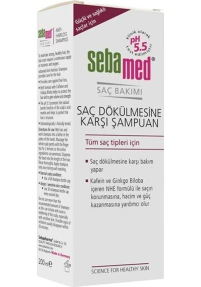 Saç Dökülmesine Karşı Şampuan 200 Ml Diğer 18973896