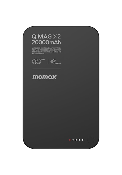 Momax IP133D Q.Mag X2 35W 20000 mAh Wireless Powerbank Siyah