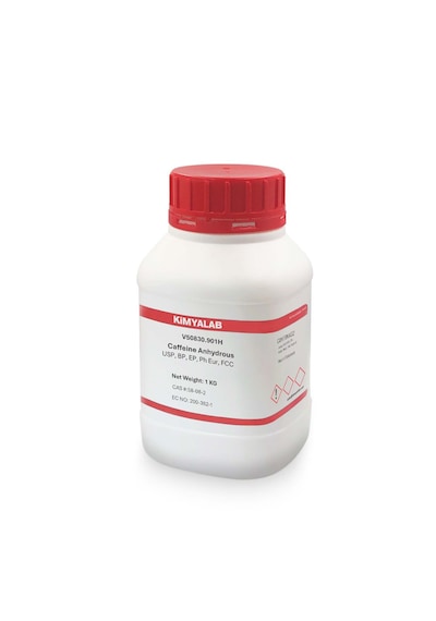 Kimyalab Kafein 1kg - Caffeine Anhydrous