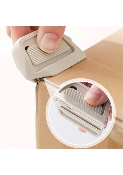 Sn-29134 Manyetik Pratik Mini Paket Açıcı - Kutu Kesici Siyah
