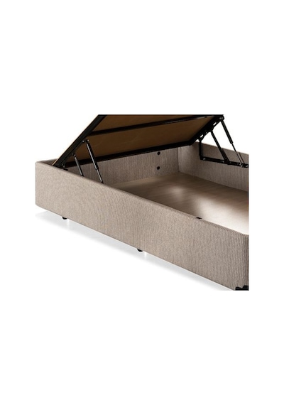 Nironyatak Niron Baza - 120X200 Cm Tek Kişilik Sandıklı Klasik Kumaş Baza