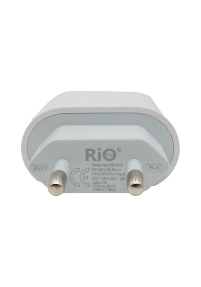 Rio Tech 20w Hızlı Şarj Adaptörü Usb-c Ve Lightning Kablo Seti