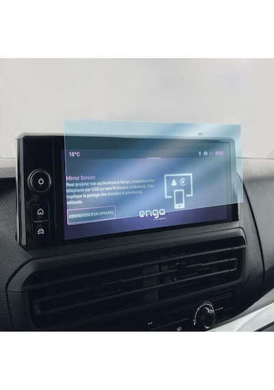 Fiat Scudo 10 İnç Ekran Koruyucu Multimedya Nano Parlak
