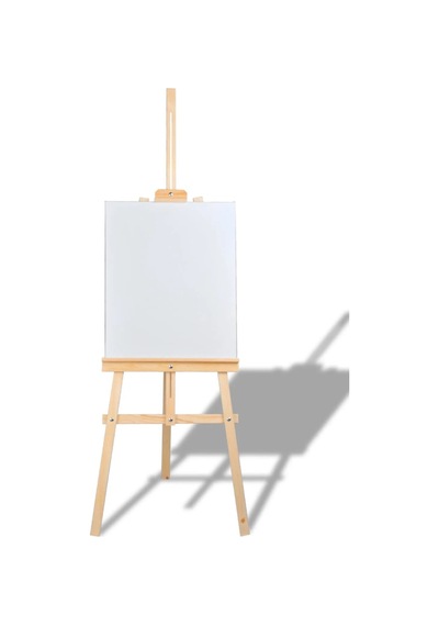 Ladin Şövale 172 Cm Ahşap Resim Şovalesi Ressam Sehpası Ayarlanabilir Şövale