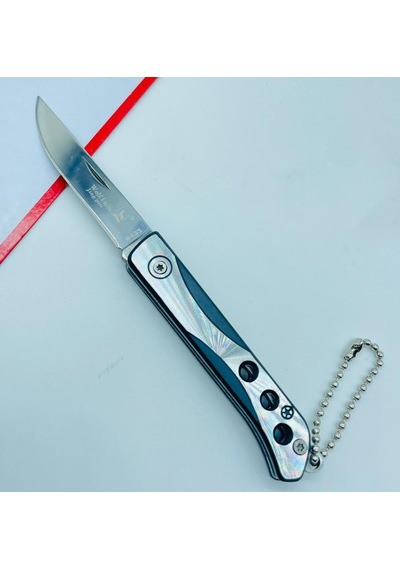 Wolfknife Fullmetal Miniceplik Kamp Bıçak Kurt Kamp Çakı //14cm--5433 Gri