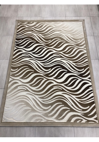 Flora Halı Entegre 214 B 165X230 Bej Krem 4 M2 Halı !