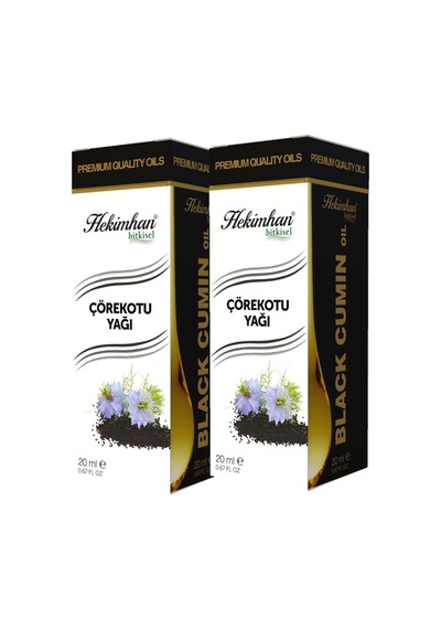 Hekimhan Bitkisel Çörekotu Yağı 2 x 20 ML