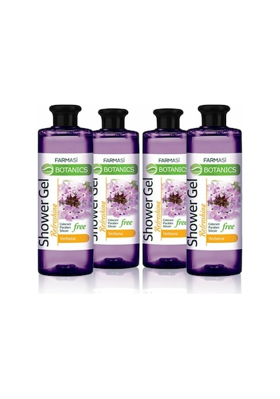 Farmasi Botanics Mine Çiçeği Özlü Tazeleyici Duş Jeli 4 x 500 ML