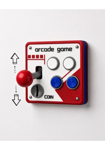 Retro Arcade Işık Anahtarı Kapağı Diğer