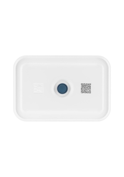 Zwilling Fresh & Save Vakumlu Yemek Taşıma Kabı, L Düz, Plastik, Yari Şeffaf-akdeniz Mavisi Diğer