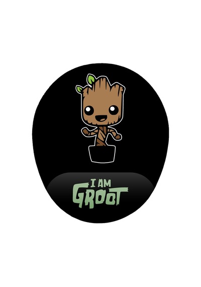I Am Robot Bilek Desteklikaymaz Buruşmaz Kırılmaz Mouse Pad