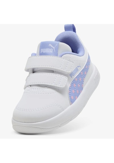 Puma Courtflex V3 Dotty V Inf Bebek Beyaz Spor Ayakkabı - 398759 07