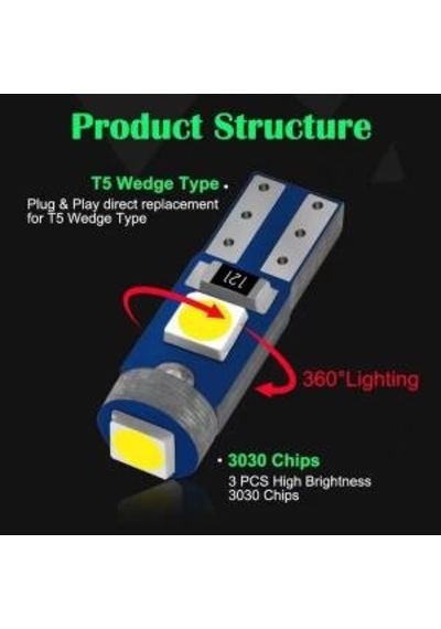 Sewick T5 Led Ampul 5 Adet Beyaz N11.4121