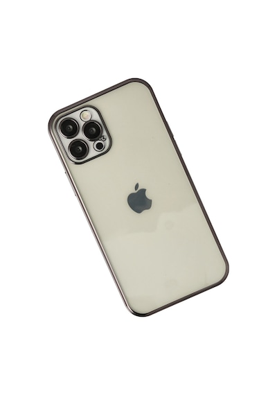 Apple iPhone Uyumlu 12 Pro Max Kılıf Razer Lensli Silikon - Siyah Bzsxx00 1