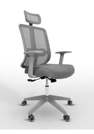 Zeon Büro Ofis Sistemleri // Comfort Mood Gray Yönetici Koltuğu Ofis Çalışma Koltuğu Gri