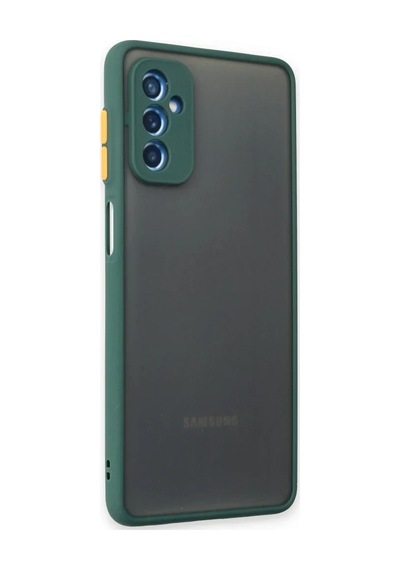 Lb Samsung Uyumlu Galaxy M52 5g Kılıf Silikon Kapak - Yeşil