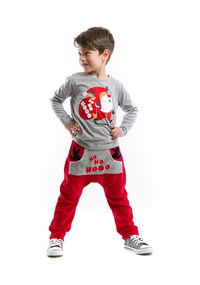 Denokids Mshb&g Hoo Ho Ho Yılbaşı Takım Çok Renkli
