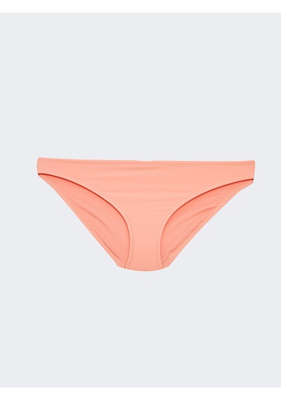 Lcw Dream Mercan Düz Raşel Kumaş Kadın Bikini Alt