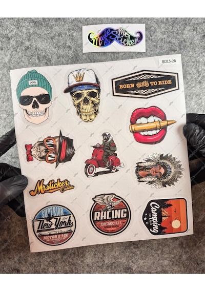 Bdls28 Küçük Boy 10lu Sticker Seti