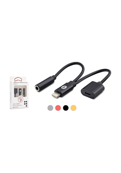 Apple Uyumlu iPhone To Aux Ve Şarj Çevirici Adaptör Hadron Hr4670
