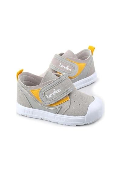 Benetton Bn-1404 Unisex Çocuk Ortopedik Günlük Ayakkabı Gri