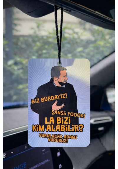 La Bizi Kim Alabilir Tasarımlı Dekoratif Araba Oto Kalıcı Kokusu