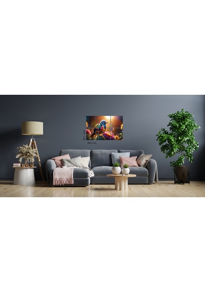 Kuş 13 - Pwc Tablo - Ev&ofis Dekorasyonu