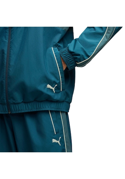 Puma T7 Relaxed Woven Track Erkek Yeşil Ceket 637374