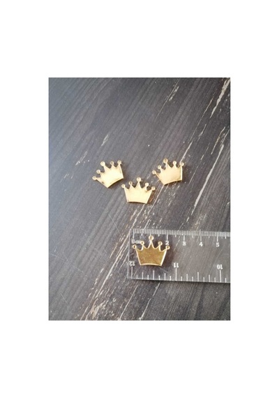 Taç Model Gold Pleksi 2 Cm 20 Adet