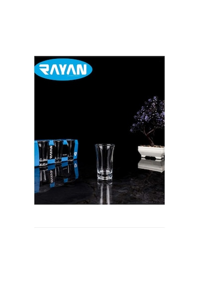 Tedar Kahve Yanı 6'lı Su Bardağı Tosca Shot Royaleks-tg-2022 Najmaddin 6411267