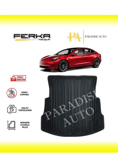 Tesla Model 3 2017 Ve Üstü Bagaj Havuzu