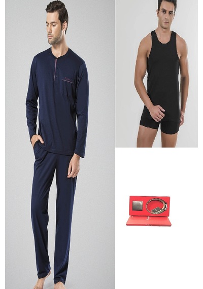 Pierre Cardin 5454pc2li145 Erkek Çeyizlik Set-lacivert Lacivert