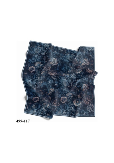 Mono Scarf Mono Dijital Organik Soft Eşarp 499-117 Çok Renkli