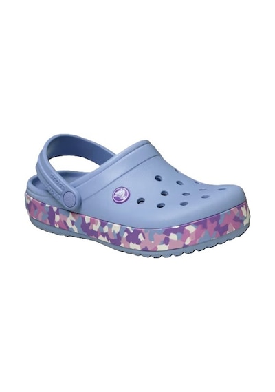 Crocs Crocband Glow Confetti Band Clog Unisex Çocuk Terlik 212523 Çelik Mavi