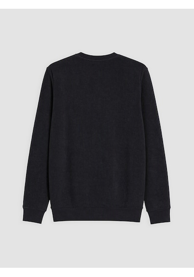 Lcwaıkıkı Classic Antrasit Bisiklet Yaka Erkek Sweatshirt