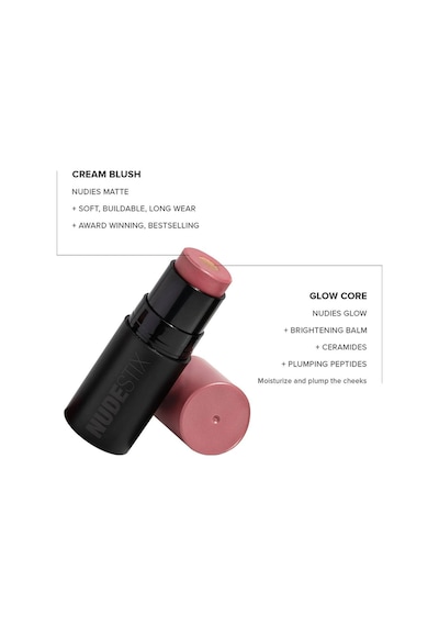 Nudestix Yanak + Göz + Dudak Renklendirici Işıltılı Stick Pink Ice 6gr Pink Ice