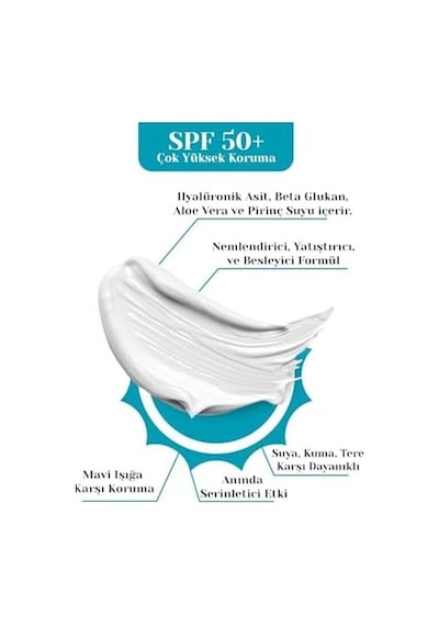Luis Bien Spf 50 Su Bazlı Güneş Koruyucu Jel Aqua Sun Gel Yüksek Koruma