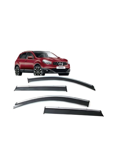 Nissan Qashqai 2006 2013 Kromlu Cam Rüzgarlığı