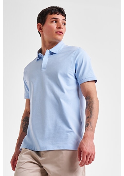 Lescon Erkek Kısa Kol Polo Yaka T-shirt 25y-1134 Mavi