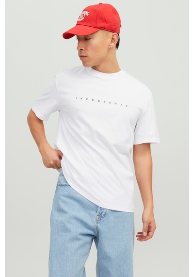 Jack & Jones JJESTAR JJ TEE Erkek  Beyaz Tişört