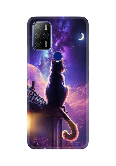 Omix X500 Kılıf Boutique Baskılı Resimli Damdaki Kedi Pcode -091