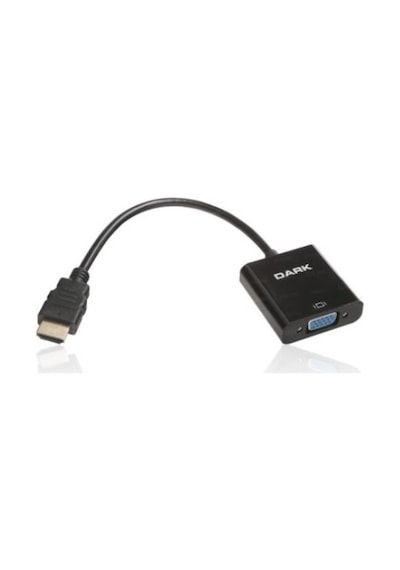 Dark Dijital Hdmı To Analog Vga Ve Ses Aktif Dönüştürücüsü