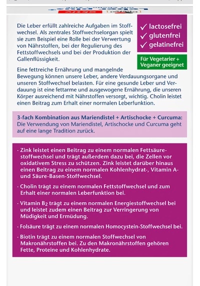 Doppel Herz Aktiv Leber Plus 30 Kapsül