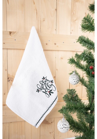 %100 Pamuk İkili 40x70 Cm Nakışlı Desenli Hediyelik Havlu Seti Baveno Home Çok Renkli