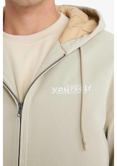Defacto %100 Pamuk Oversize Mont C6338AX24AU Bej