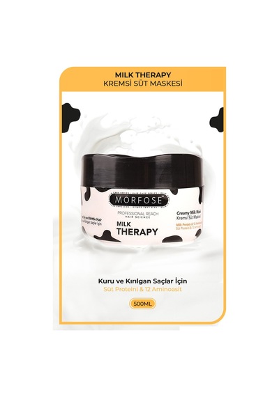 Morfose Milk Therapy Saç Bakım Kremi 500 Ml - Besleyici, Koruyucu Etki 56057174