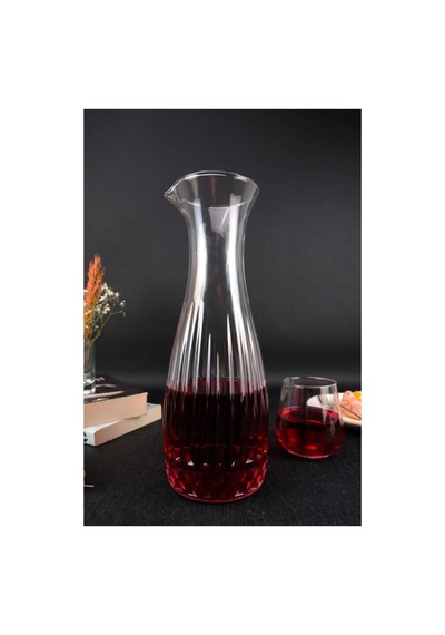 Cam Karaf Şişe Desen-2 - Ln.ksu.010.00.000 C1-1-288 Çok Renkli
