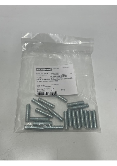 Norelem 07670-1080201 Ayar Vidası 20 Adet