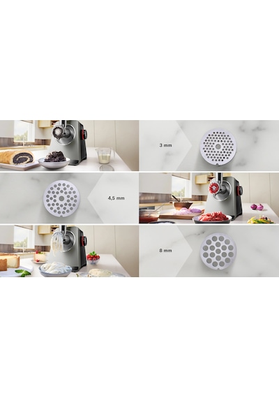 Bosch MFWS840M Serie 8 2500 W Gıda Kıyma Makinesi
